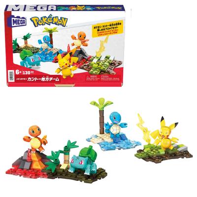 MEGA Pokemon Kanto Bölgesi Takımı [Parça sayısı 130] [6 yaş ve üzeri] HFG05