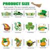 12pcs St. Patrick's Party Decoration Hang Tag Irish Festival Party Decoration Hang Tag Hang Card Party Hang Tag Party Decoration