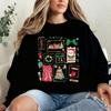 Merry Teacher Christmas Teacher Coquette Comfortable New in Hoodies & Sweatshirts Essentials Vintage Classic Fashion Streetwear
