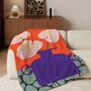 Artist S-Shotaro M-Murakami Throw Flannel Throw Blanket, Lightweight Cozy, Durable Washable Cute Cool