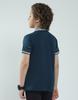 MONTE CARLO Boys's Regular Fit Printed Polo Half Sleeve T-Shirt