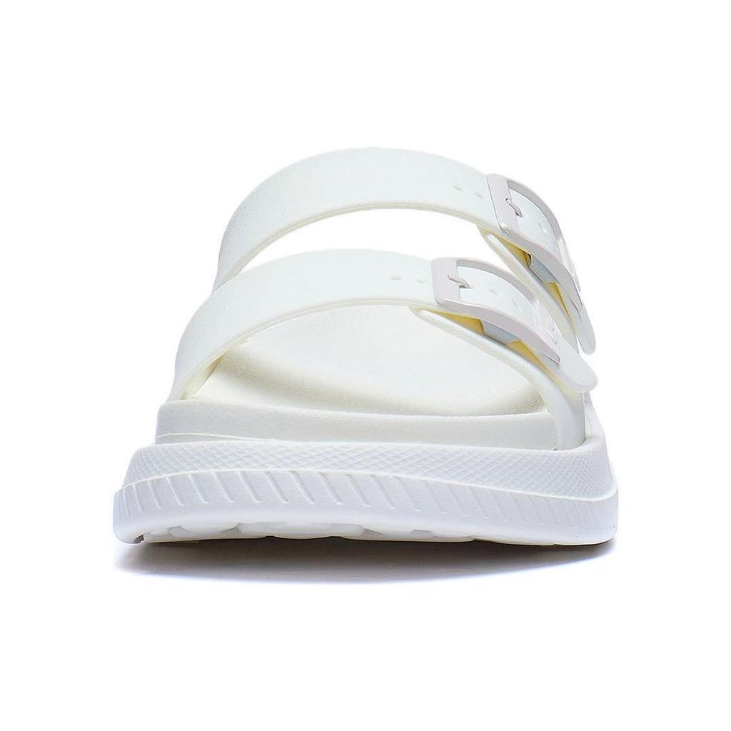 Li Ning Clap Soft And Comfortable EVA Quiet Slide Slippers Women's White AGAT008-1