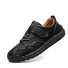 Fashion Mens Handmade Shoes Leather Design Comfortable Casual Shoes for Men High Quality Loafers Breathable Outdoor Sneakers