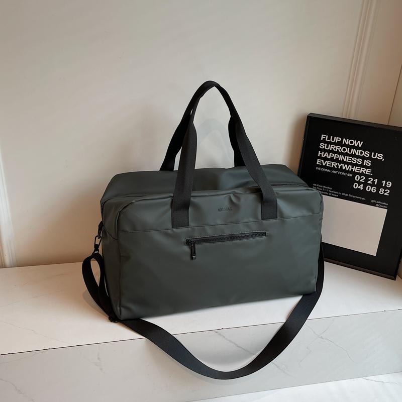 

Women s Shoulder Handbag Fitness Bag Large Capacity Travel Bag зелёный