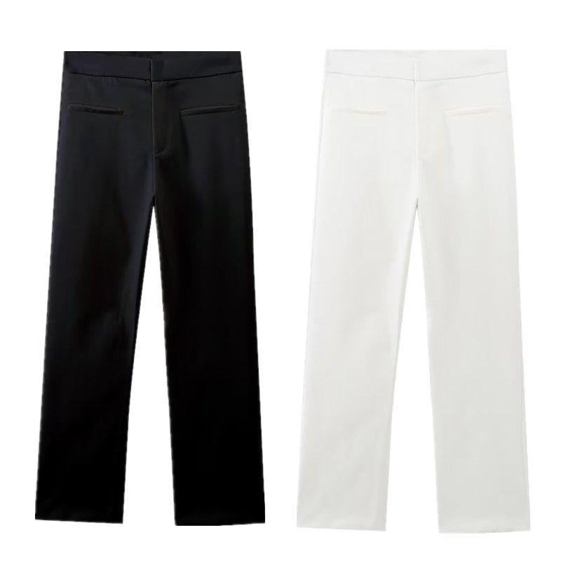 Fashion Style Spring New Arrival Fashion Trendy Women's Clothing Black High Waist Mini Bell-Bottom Pants 7385450 800