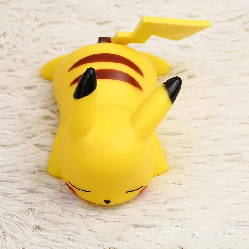Pokemon Pikachu Nattlys Glødende Leketøy for Barn Pokemon Pikachu Søt Nattbordslampe Barnas Bursdags Julegave
