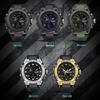Sanda Men's Multifunctional Sports Watch - Dual Display, Luminous, Waterproof for Teens & Students