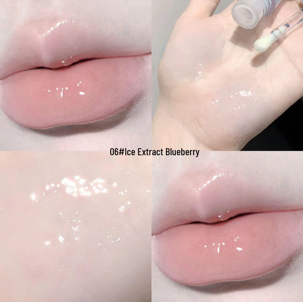

Gegebear Autumn/Winter Glitter Lip Oil: Anti-Dryness, Plumping & Hydrating Gloss 3.8g