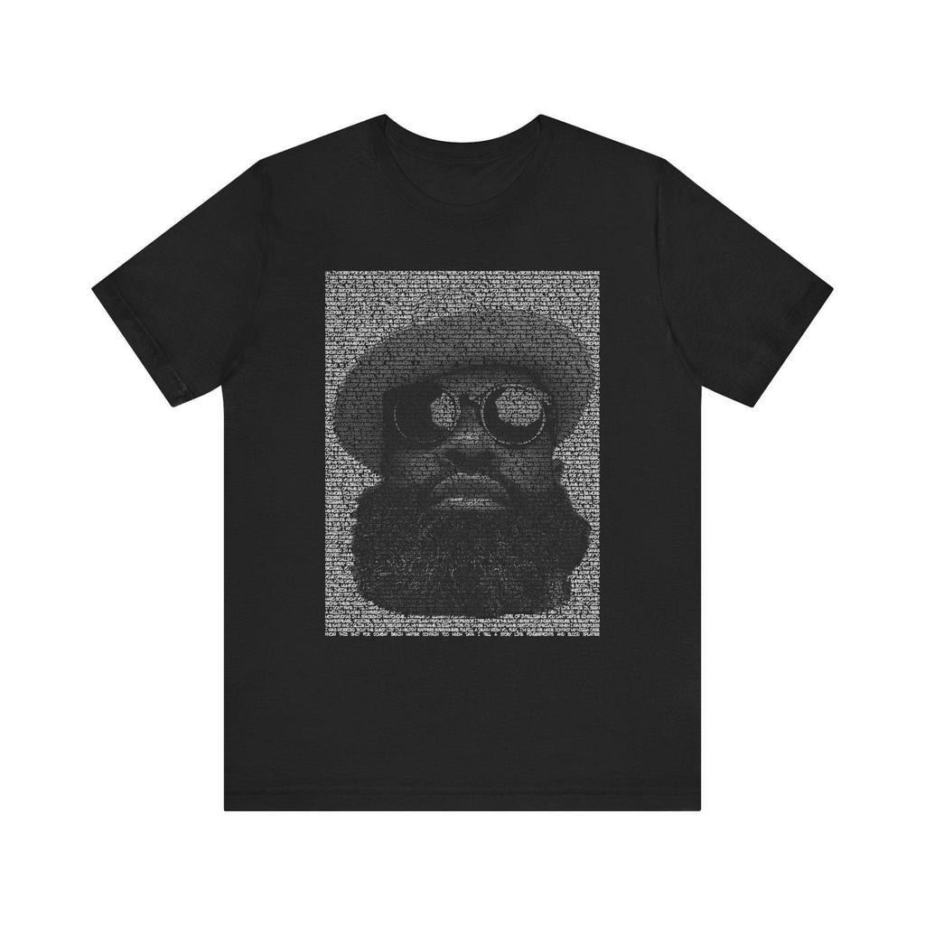 Black Thought Funk Flex Freestyle Lyrics Portrait Comfy Unisex T-shirt | Multiple Color Options