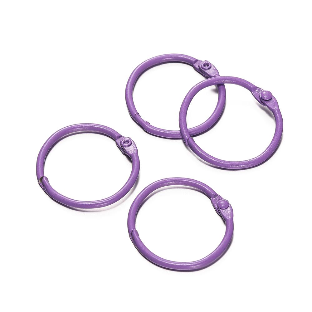 5pcs/lot 30mm KeyRing Colorful Open Ring Buckle Lobster Clasp Keychain Connector Clasps For DIY Jewelry Making Supplies