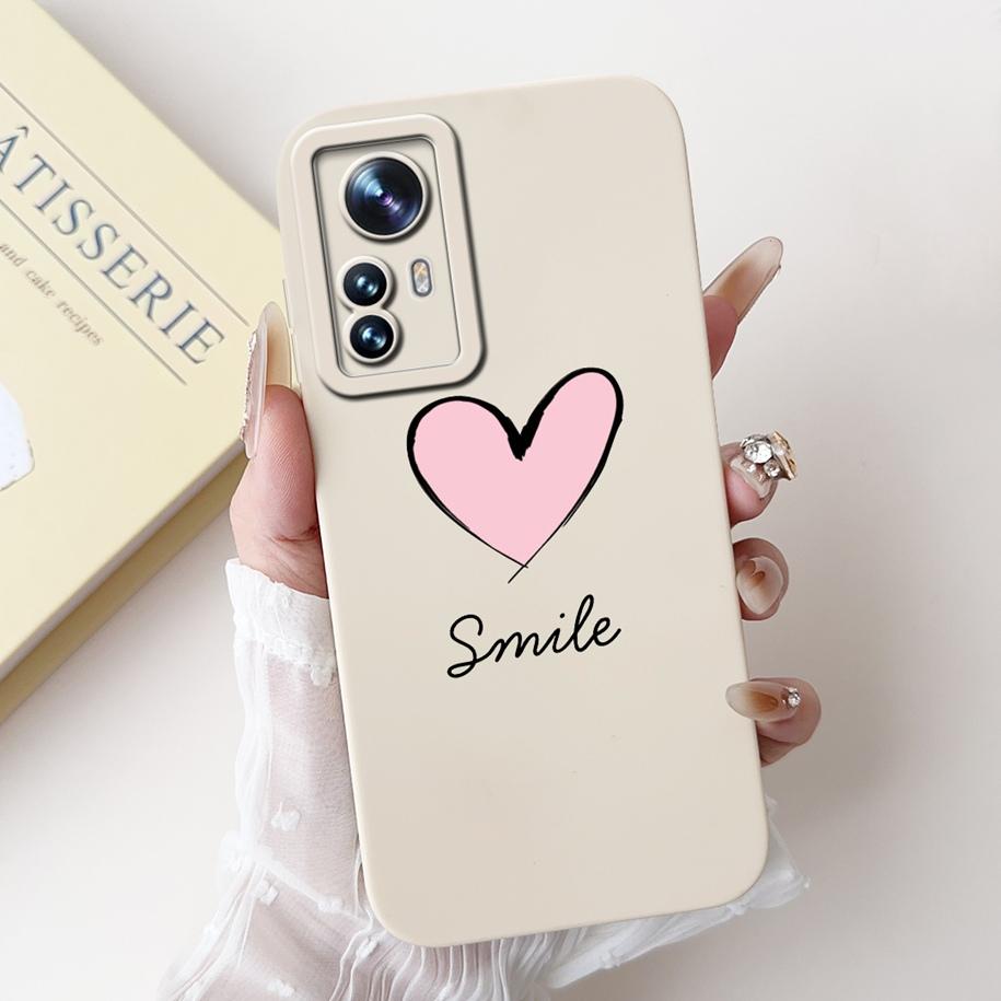 For Xiaomi 12 Pro Case Mi 12 12X 12S Cover Cute Cartoon Rabbit Panda Soft Silicone Lens Protective Cases For Xiaomi 12S Pro Capa