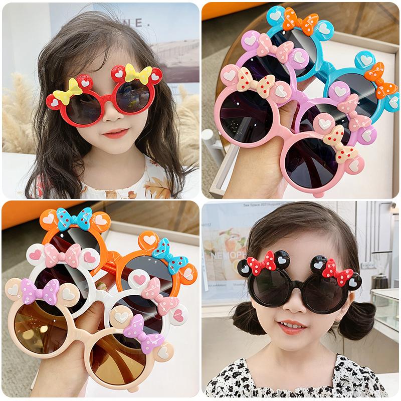 Neue Kinder Niedliche Cartoon Sonnenbrille Jungen Mädchen Farben Outdoor Kinder Sonnenschutz Sonnenbrille Baby Sportbrille