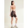 VICTORIA&VERA Women's High-Waisted Drawstring Sports Shorts