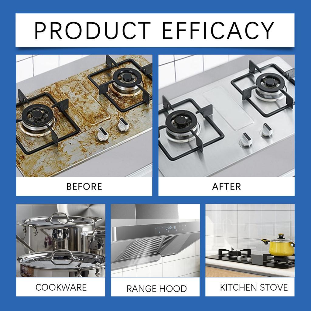 Jaysuing 120ml Powerful Kitchen Foam Cleaner For Stubborn Grease And Dirt Removal