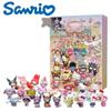 2024 New Arrival Sanrio Hello Kitty Christmas Countdown Surprise Calendar Box With 24 Unique Collectibles For Interactive Play