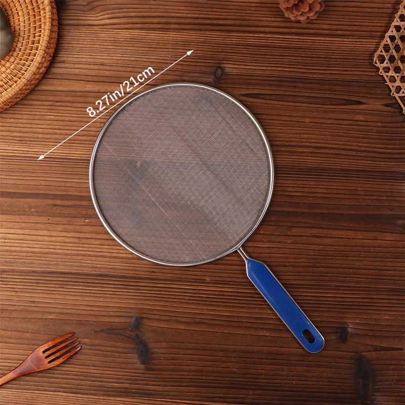 Grease Splatter Screen Guards Mesh Stainless Steel Anti Splatter Guard Oil Net Splash Cover Pan Pot Frying Oil Cooking Cover