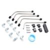Stainless Steel Coolant Steam Crossover Pipe Kit for LS Engines (LS1, LS2, LS3, LS6, LS7, LSX)