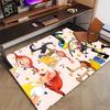Custom Pippi Longstocking Mat Personalized Name, Polyester Washable Indoor Entryway Rug, Gift for Christmas, Easter, Thanksgiving Day