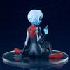 Evangelion New Theatrical Edition: Q Ayanami Rei (Provisional) Plugsuit Ver. 1/7 Scale PVC Painted Complete Figure Black Approx. 105mm
