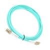 Optical Cable MultiMode DualCore LC UPC LC UPC Optic Fibre for Data Transmission.
