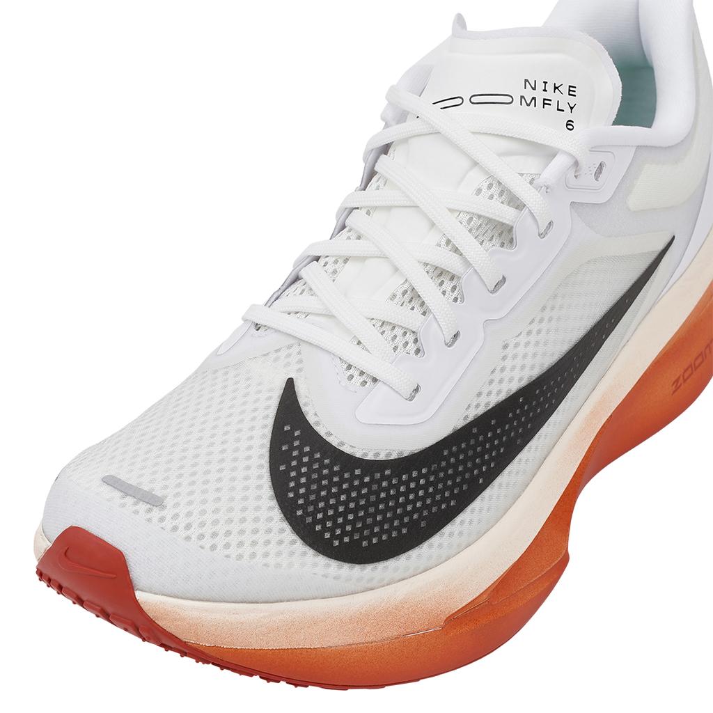 Eliud Kipchoge x Nike Zoom Fly 6 Es ist erst der Anfang Herren Sneaker Weiß Schwarz Blass-Elfenbein HJ7038-100