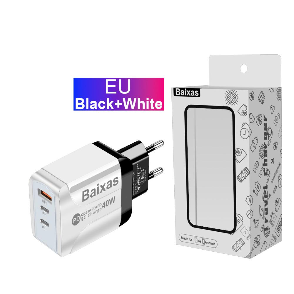 Universal Power Adapter: Compatible with EU, US, UK, AU Standards - Original Charger with 1U + 2PD Ports.