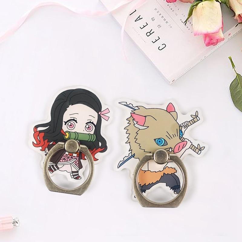 Anime Demon Slayer: Kimetsu No Yaiba Phone Holder Kamado Tanjirou Phone Stand