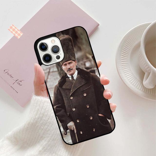 Mustafa Kemal Ataturk Phone Case For iPhone 17 Air 15 16 11 12 13 14 Pro Max Cover For iPhone 17 Air Max Plus Fundas