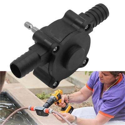 Household Electric Drill Power Pump Selfpriming Water & Oil Transfer Pump With Connector Centrifugal Pump Tool Accessory