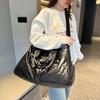 High-value travel bag Large-capacity fitness sports bag Anti-splashing swimming sports bag Fashion glossy bag