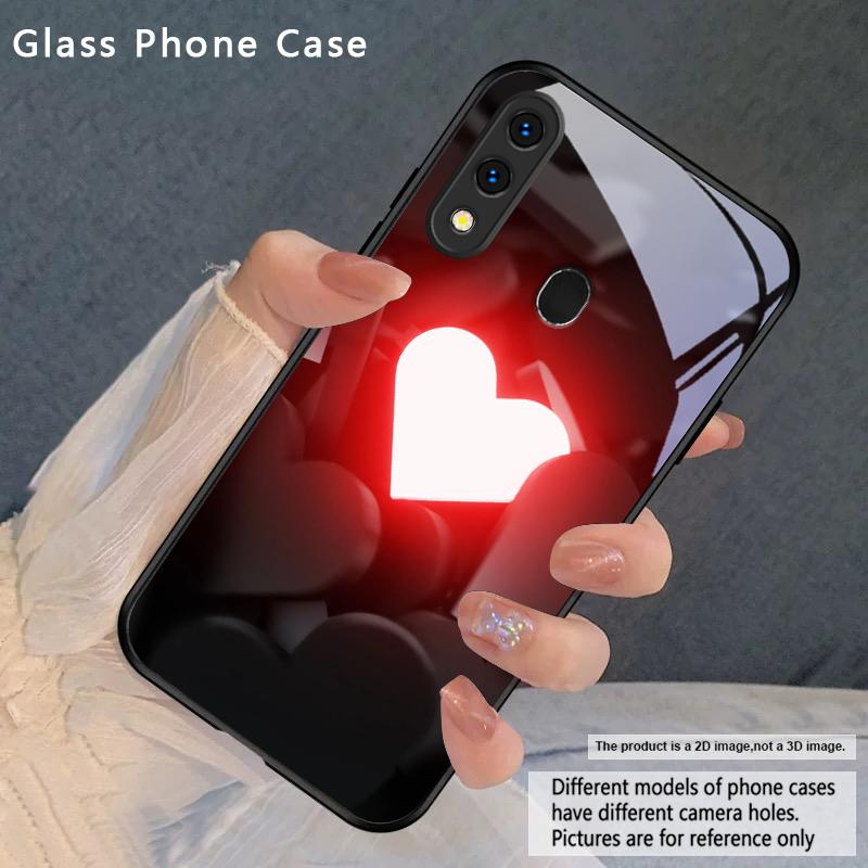 Brilliant Flame Rose For Samsung Galaxy A20 A20s 21s A22 A23 A24 A25 A26 A42 A90 A50 A55 52s A56 A70 A71 72 glass phone case