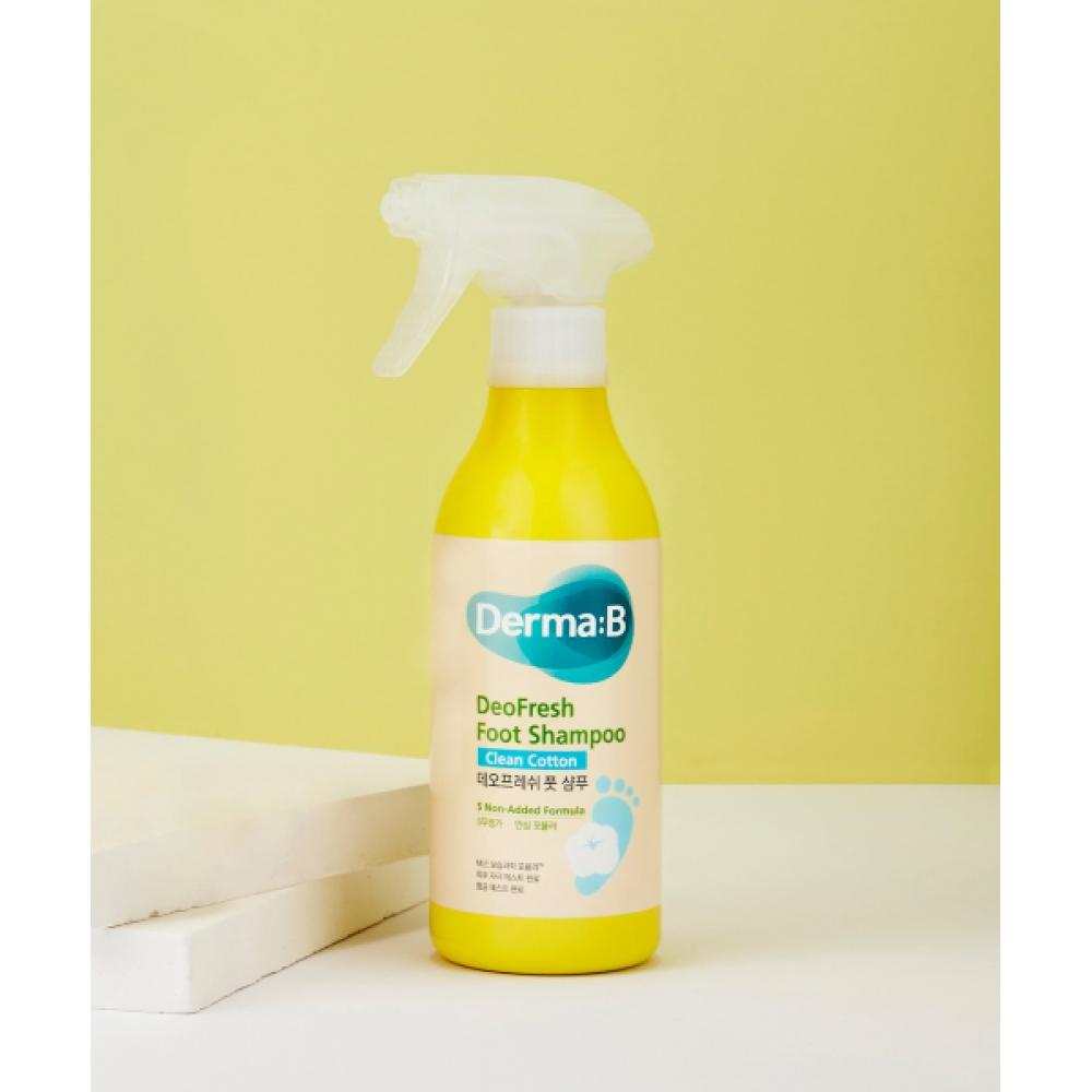 Dermab Deofresh Foot Shampoo Clean Cotton 400ml NONE