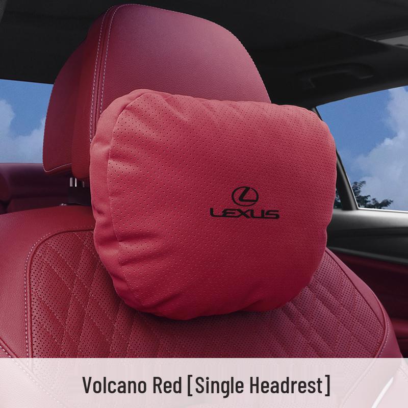 Compatible with Lexus suede seats, headrests, and lumbar supports (ES200, NX260, UX, RX300).