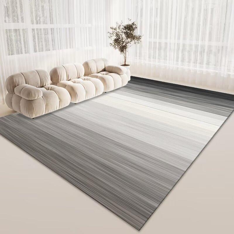 Simple Crystal Velvet Carpet, Living Room Sand And Coffee Table Carpet, Large Area Of Floor Mats Next To The Bedroom Bed
