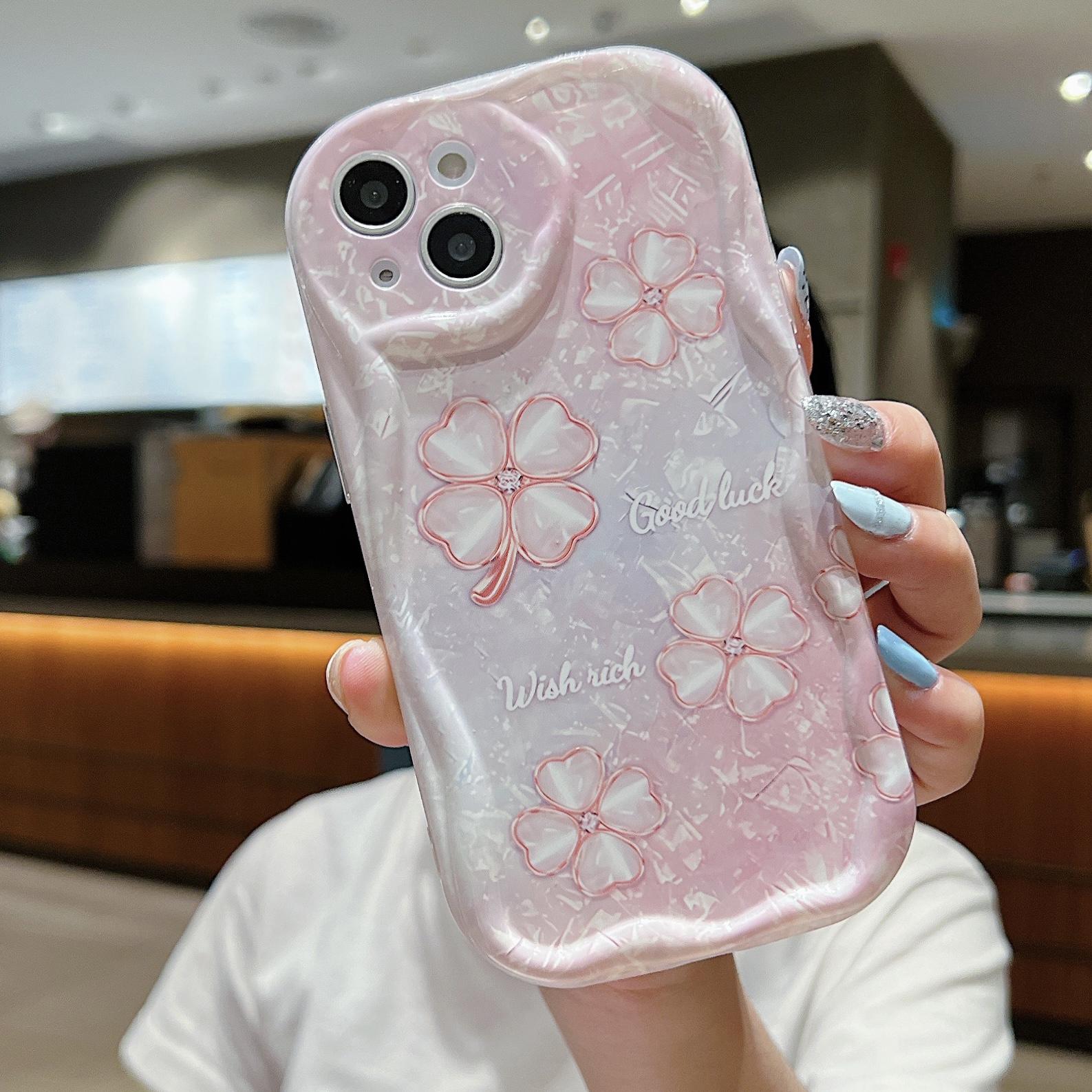 

Силиконовый чехол Cherry Blossoms для Xiaomi Redmi Note 14 13 Samsung A56 A26 Oppo A3 A5 Pro Tecno Spark 30C Funda Cartoon Lucky Dog Cover Soft TPU Bumper Xiaomi 14T Pro (5G)