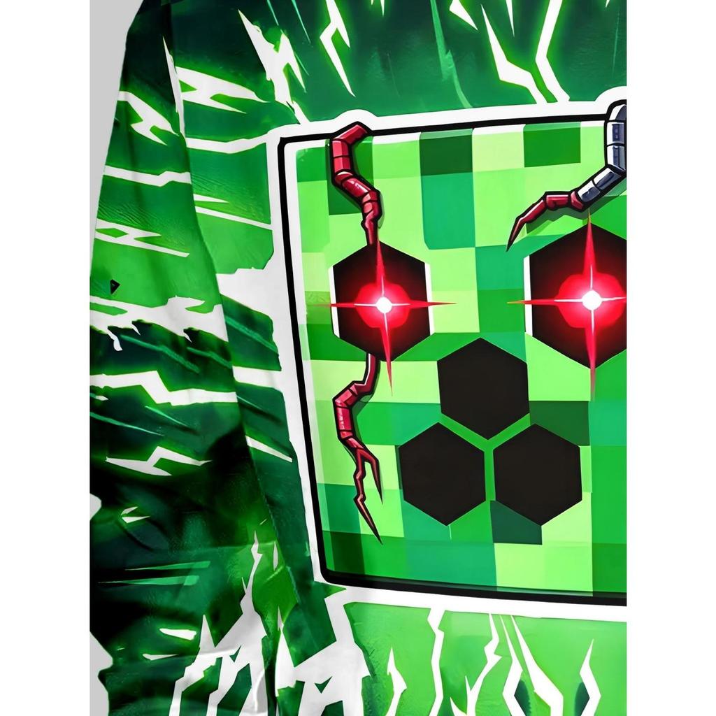 Kinderbekleidung Junge mit Kapuze langärmlig 3D-gedruckt Kinder Frühling und Herbst lässige Mode Pullover