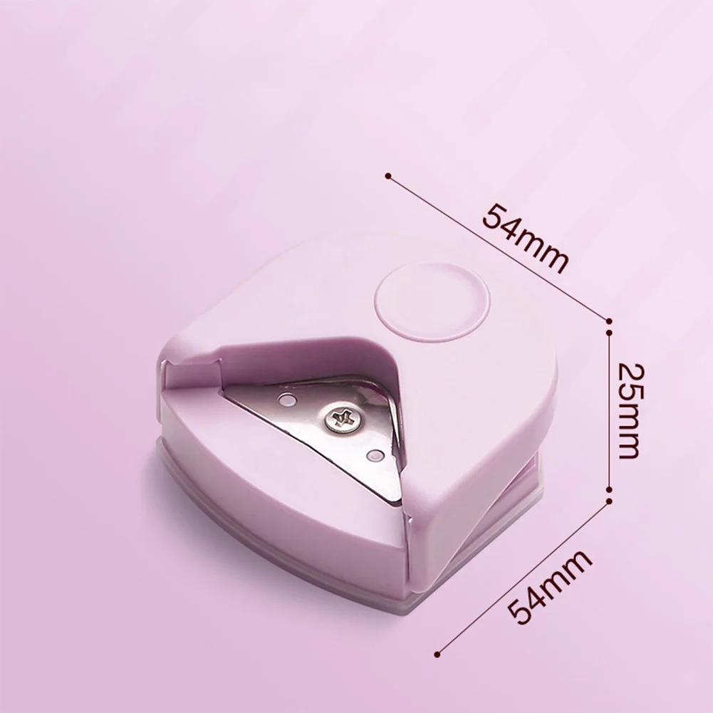 

1Pcs R4 Corner Rounder – Paper Edge Trimmer for Photos, Cards & Documents – Creates Smooth Rounded Corners 1pcs фиолетовый