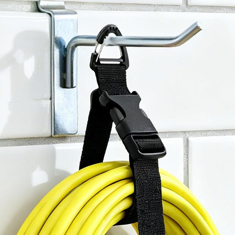 Adjustable Fastening Loop Strap Cable Ties Buckle Self Locking Zip Tie Fastener Reusable Heavy Duty Outdoor Wiring Storage Strap