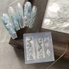 Flexible Nails Art Mold Accessory Molds Mermaids Tail Shape Decorative Moulds Silicone Texture for Various Nails Types
