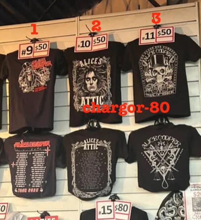 

SALE Alice cooper cotton black unisex reprint T- shirt REPRINT XL