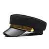 Female Beret Cap For Fall Winter Cotton Material With Short Visor And Sun Protection For Outdoor Activities