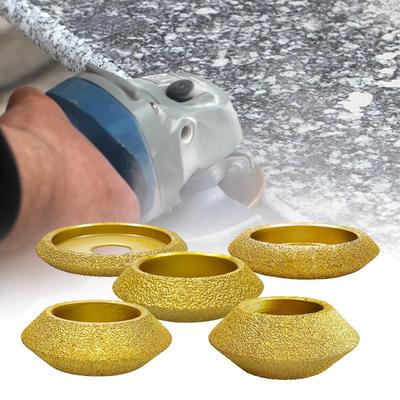 Angle Grinder Wheels Grinding Head Chamfering Tool,V Shaped Groove Replacements Diamond Cup Grinder for Angle Grinders Rock