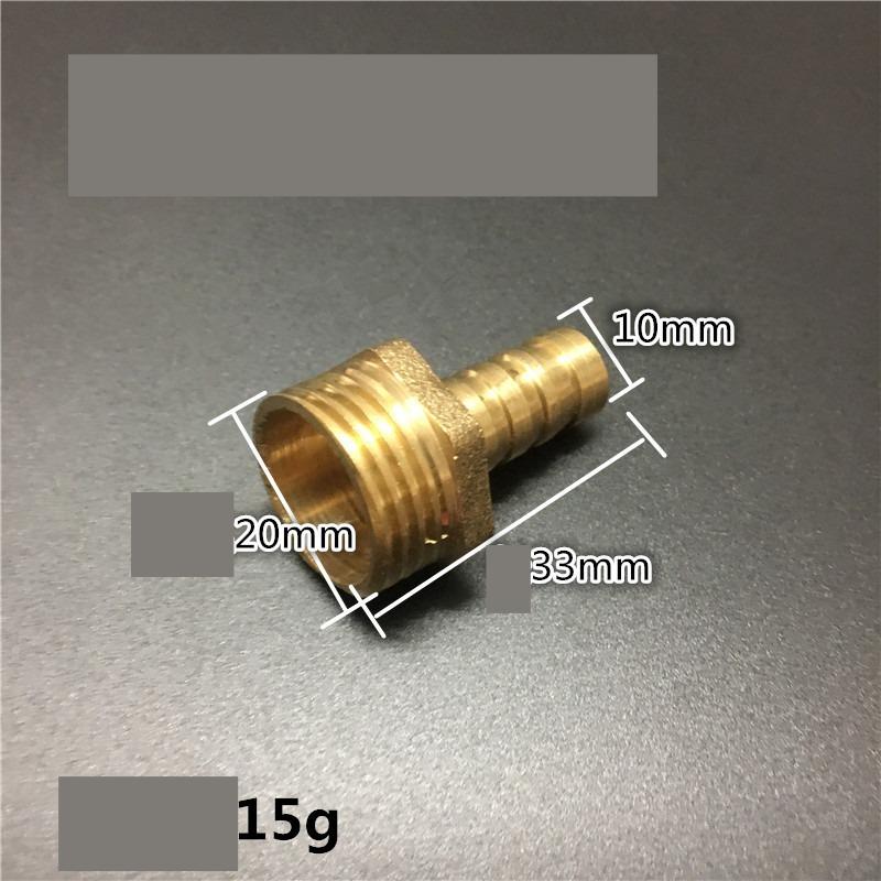 Brass Hose Fitting 4mm-19mm Barb Tail 1/2"  BSP Female Thread Copper Connector Joint Coupler Adapter