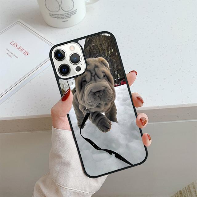 Shar pei dog English Springer spaniel Mum mummy Phone Case For iPhone 17 Air 13 12 14 15 16 Cover For Apple Pro Max 7