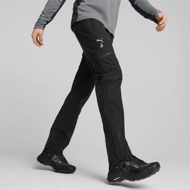 Puma Ss23 Solid Woven Sports Pants Men Bottoms Black 52325101