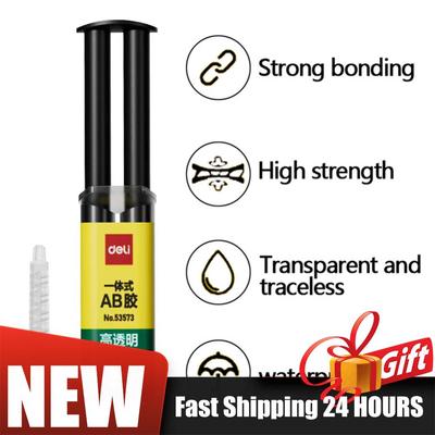 1-5PCS Universal AB Super Glue Epoxy Resin Liquid Glue Strong Adhesive Repair Glue 4ML/25ml Strong Adhesive Repair Adhesive