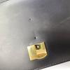 [Pre-Owned] Sylvie Gold Buckle Striped Webbing Thin Shoulder Strap Shoulder Crossbody Handbag Small - Good #1OOQPFT