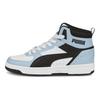 Puma Rebound Leather Comfortable Versatile Shock-Resistant High-Top Sneakers Unisex Sneakers 388447-01