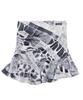 Leoninghai Draping Frill Skirt [Gray]