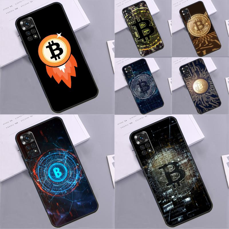 Bitcoin Case For Xiaomi Redmi Note 14 Pro 9 10 11 12 13 Pro 10S 11S 12S Redmi 13C 10C 12C 14C Coque